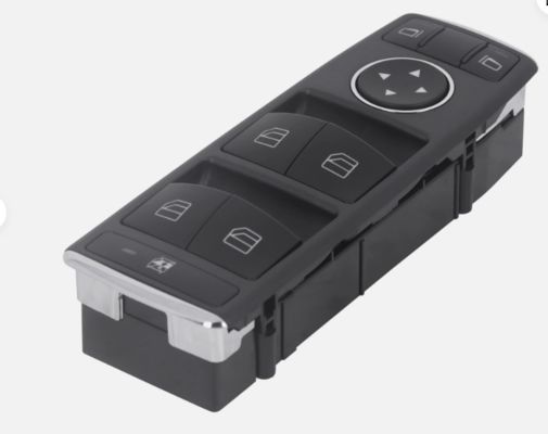 مفتاح مرآة نافذة جانب السائق الأيسر لسيارات Tesla Model S Model X 2012-2021 1003589-00-B أسود