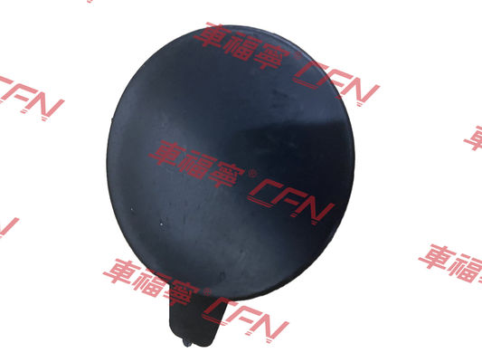 تسلا موديل Y منتصف الليل المصد الأمامي سحب خطاف غطاء الغطاء 1493746-00-A بلاستيك أسود