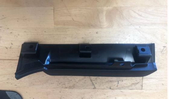 غطاء عجلة اليد اليسرى لـ Tesla Model X 2015-2021 بلاستيك أسود