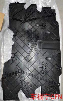 واقي هوائي خلفي أسود لسيارات Tesla Model S/X 2021 من بلاستيك ABS