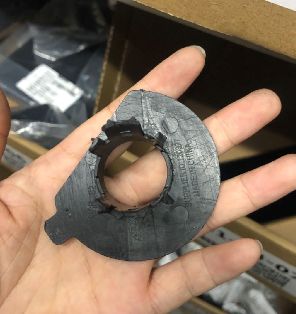 تسلا موديل S دعامة مستشعر وقوف السيارات للمصد الأمامي S9 2015-2021