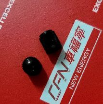 غطاء غبار TPMS Tesla Model 3/Y/X/S - غطاء أسفل الصمام البلاستيكي الأسود