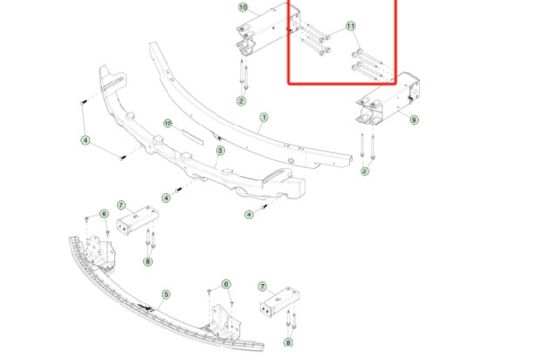M10-1.5X157 HF المسامير لـ Tesla Model 3/Y - 1120775-00-A