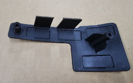 حامل مصباح الضباب الأيسر Tesla Model X 2021، ‏18x9x5 سم، أسود، ABS