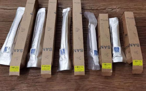 مجفف سيارات بطول 265 ملم مع منخل جزيئي 3A لنظام تكييف/مضخة حرارة Tesla Model Y